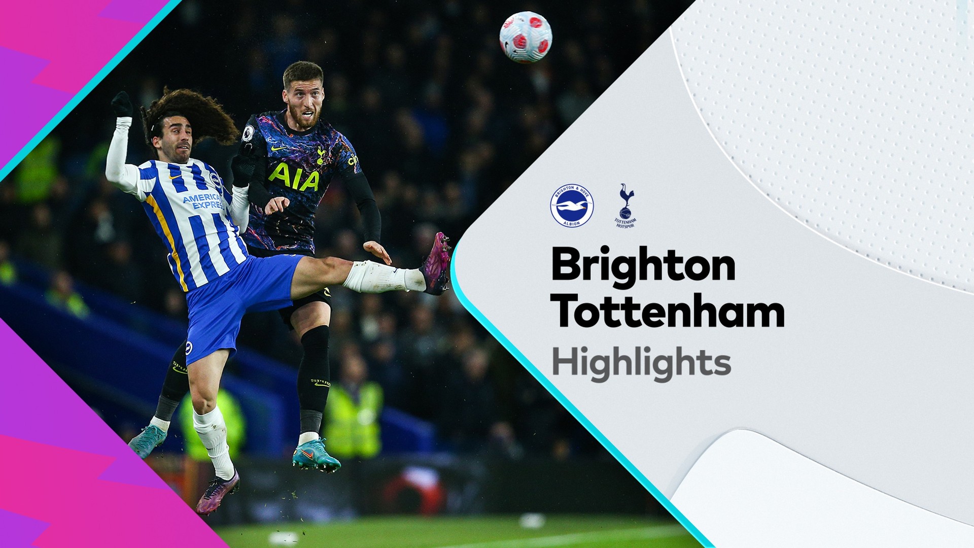 Highlights: Brighton v Tottenham Hotspur-Premier League 16-03-2022