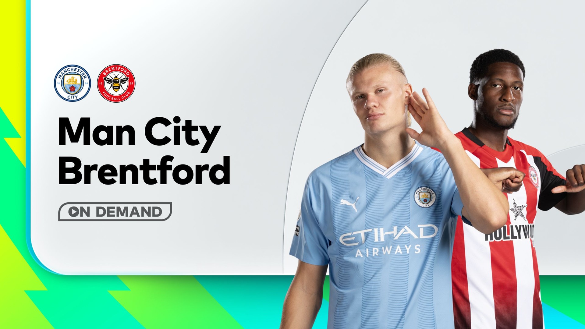 Manchester City v Brentford Premier League 20 02 2024