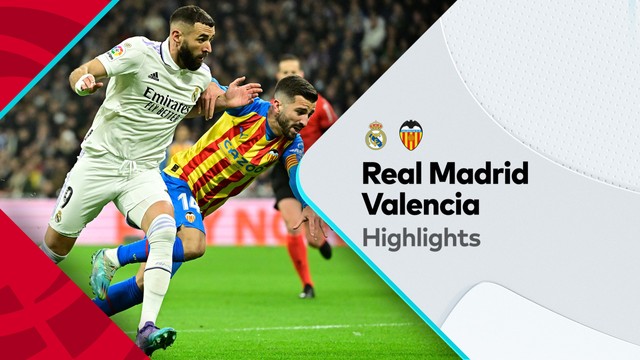 Highlights: Madrid v Valencia-LaLiga 02-02-2023